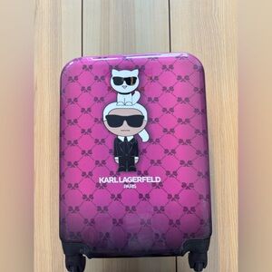 KARL LAGERFELD Paris cabin suitcase!